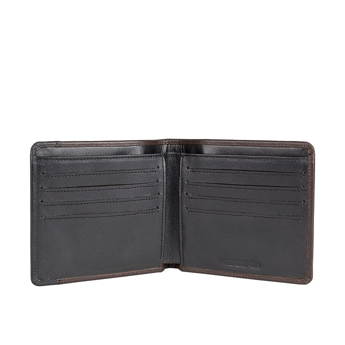 Ee Pluto W1  Brown Leather Bi-Fold Wallet