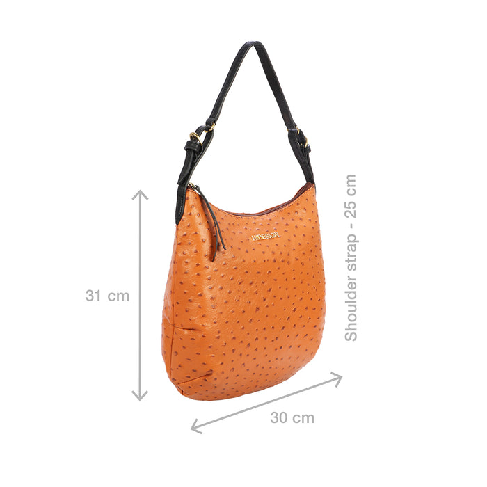 Ee Rhine 02 Tan Leather Shoulder Bag
