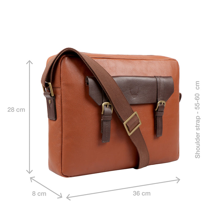 Ee Ronaldo 02 Tan Leather  Crossbody