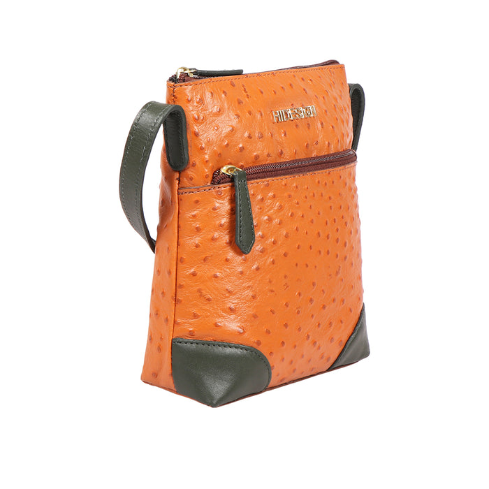 Ee Saturn 02 Tan Leather Sling Bag