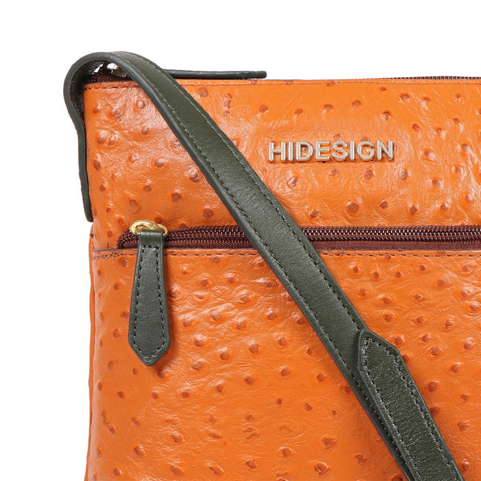 Ee Saturn 02 Tan Leather Sling Bag