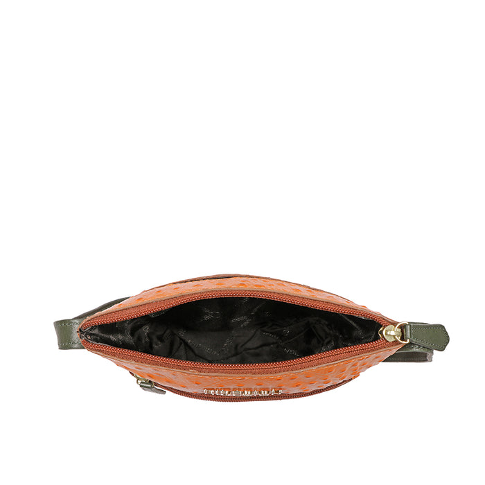 Ee Saturn 02 Tan Leather Sling Bag