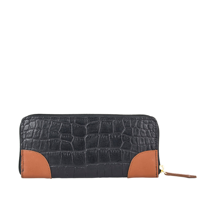 EE SATURN W2 RF ZIP AROUND WALLET - Hidesign