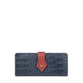 Ee Scorpio W1  Blue Leather Bi-Fold Wallet