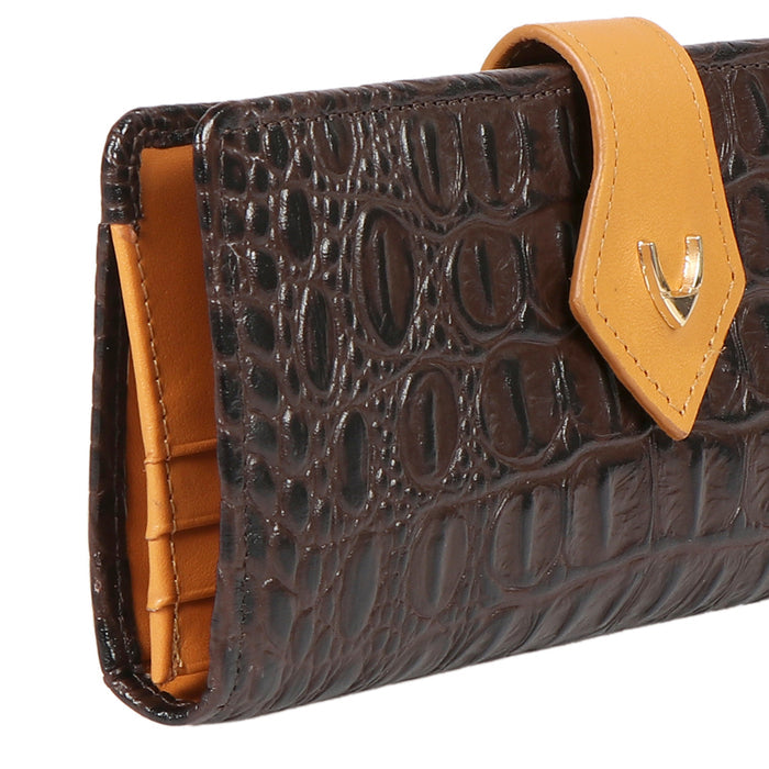 Ee Scorpio W1-M Brown Leather Bi-Fold Wallet