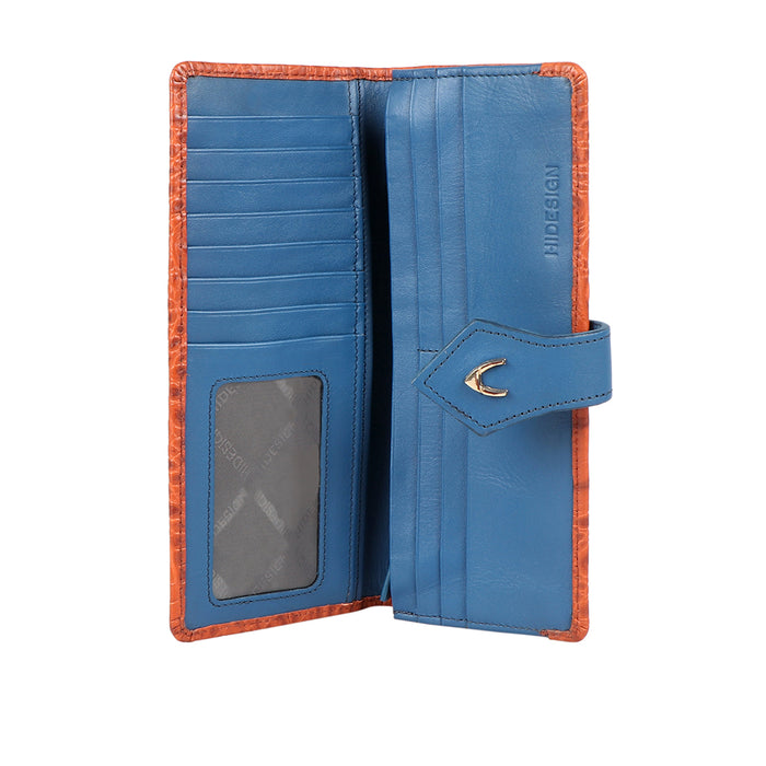 Ee Scorpio W1-M Orange Leather Bi-Fold Wallet