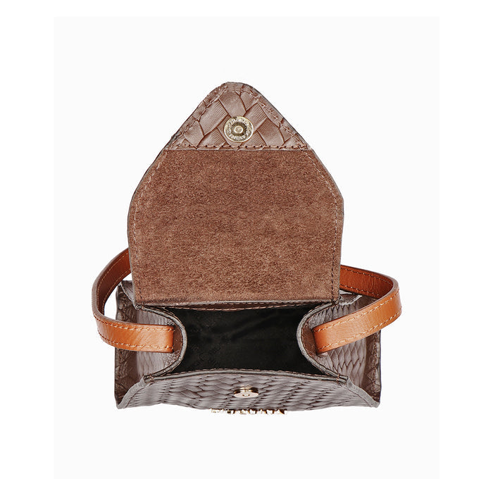 Ee Spruce 01 Brown Leather Sling Bag
