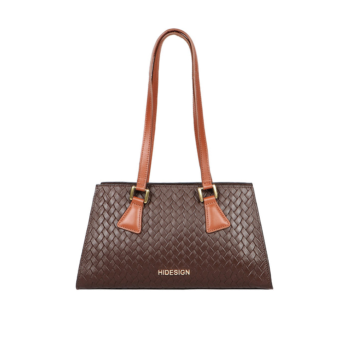Ee Spruce 03 Brown Leather Shoulder Bag
