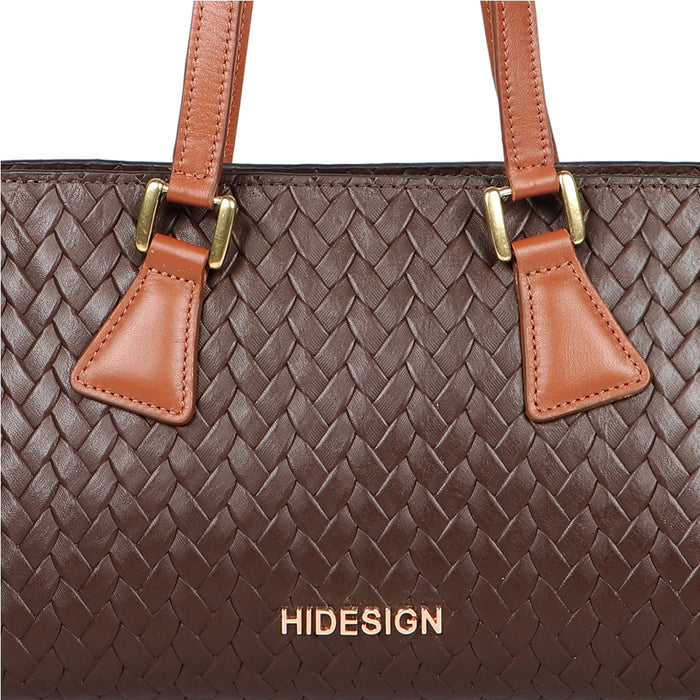 Ee Spruce 03 Brown Leather Shoulder Bag