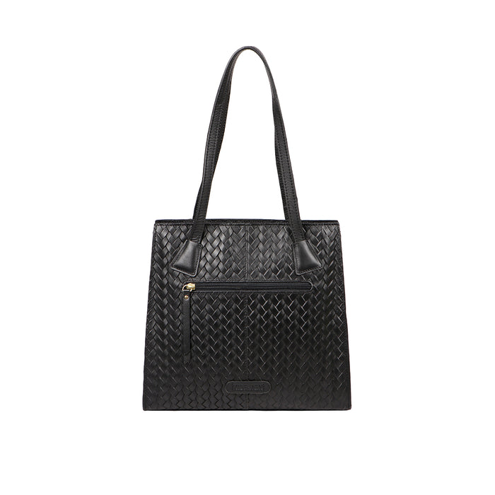 Ee Spruce 04 Black Leather Shoulder Bag