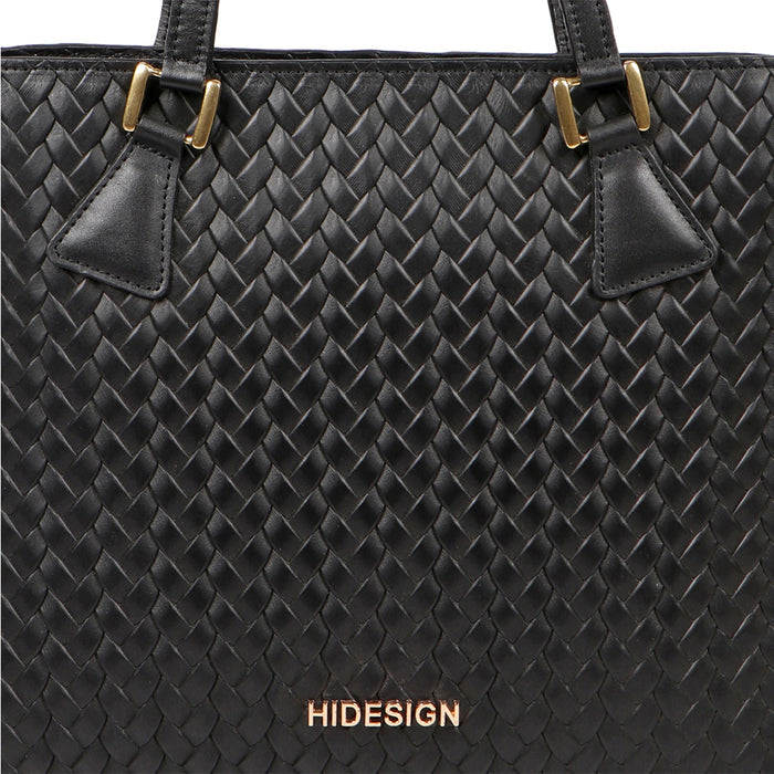 Ee Spruce 04 Black Leather Shoulder Bag