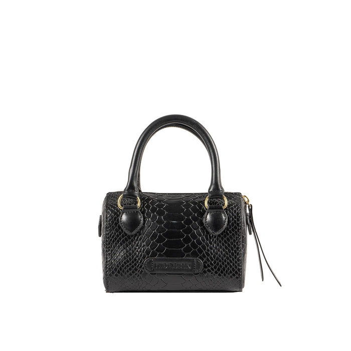 Ee Suzie Black Leather Micro Bag