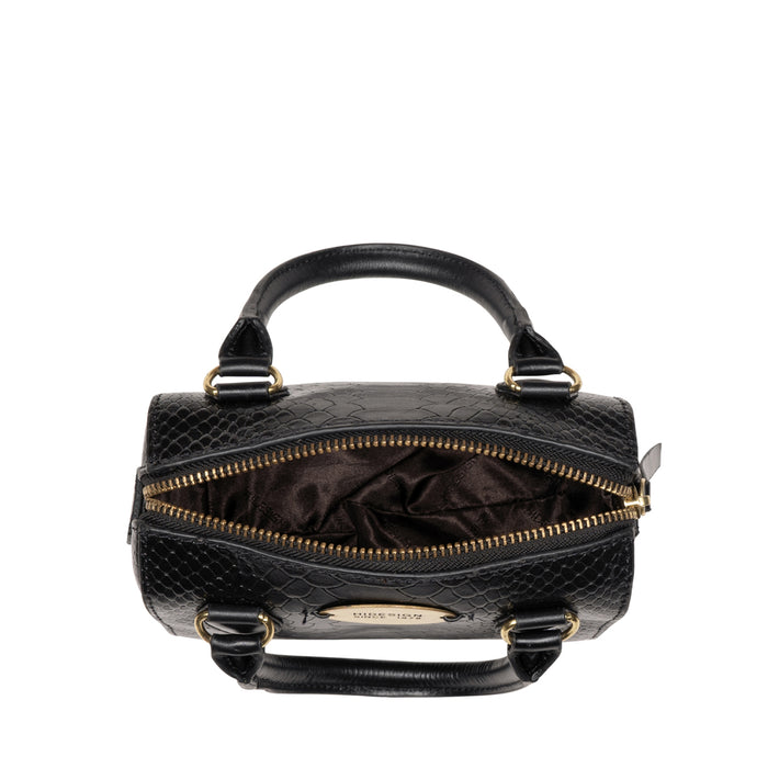 Ee Suzie Black Leather Micro Bag