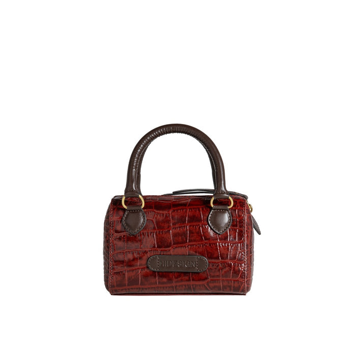Ee Suzie-M Red Leather Micro Bag