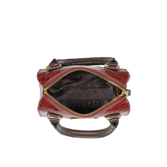 Ee Suzie-M Red Leather Micro Bag
