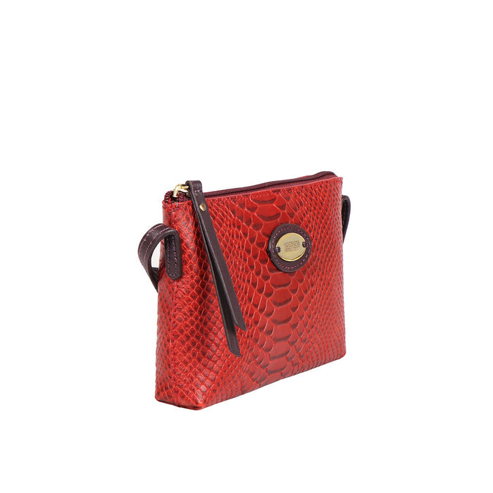 Ee Teresa 02 Red Leather Tote Bag