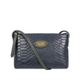 Ee Teresa 03 Green Leather Tote Bag