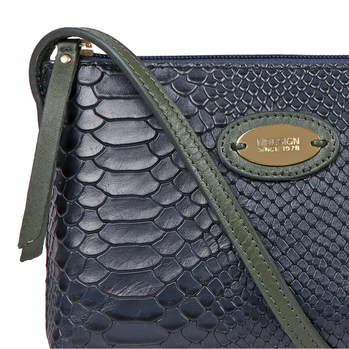 Ee Teresa 03 Green Leather Tote Bag