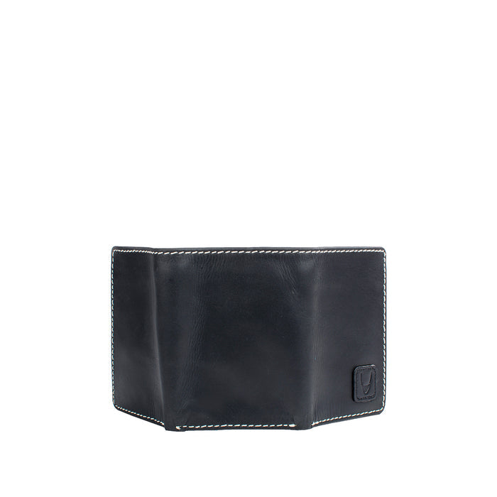 Ee Tf 01  Black Leather Trifold Wallet