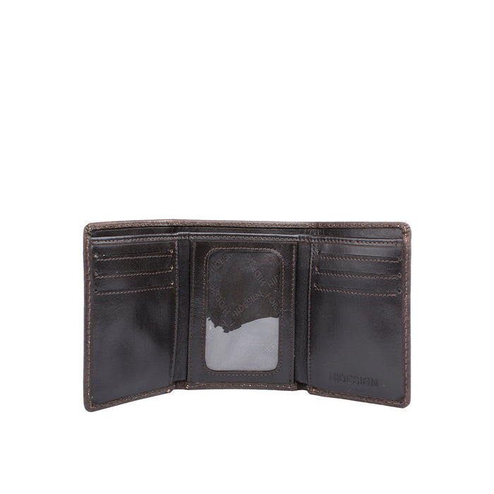Ee Tf 01  Brown Leather Trifold Wallet