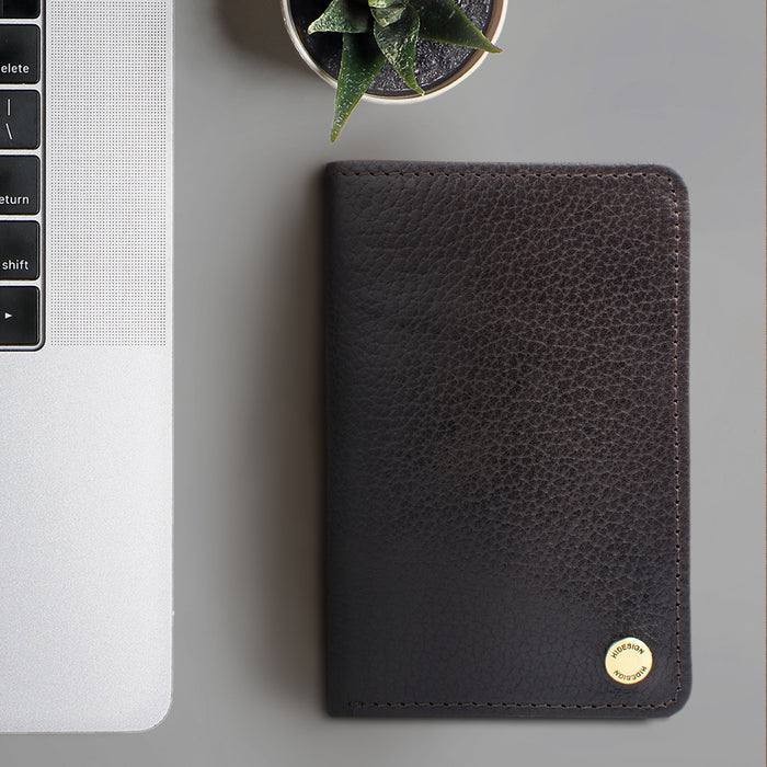 Ee Tf 02  Brown Leather Trifold Wallet