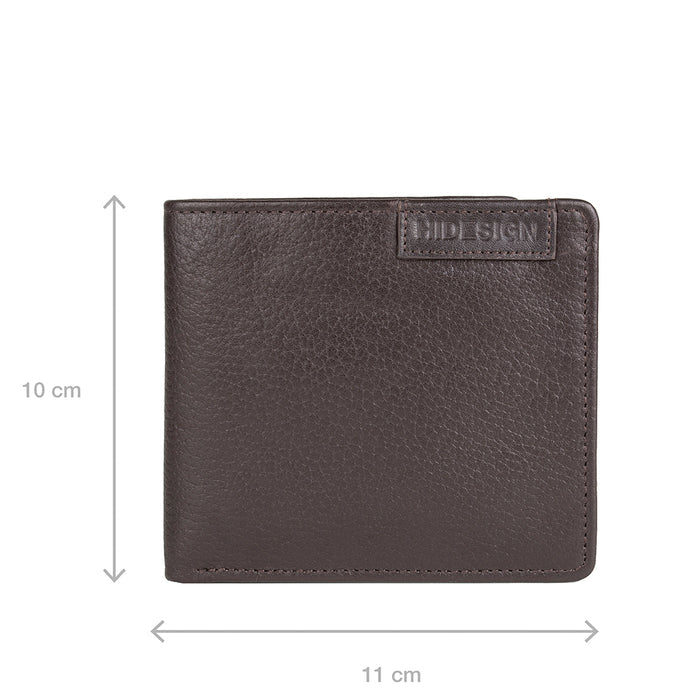 Ee Uranus W1  Brown Leather Bi-Fold Wallet