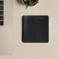 Ee Uranus W3  Black Leather Bi-Fold Wallet
