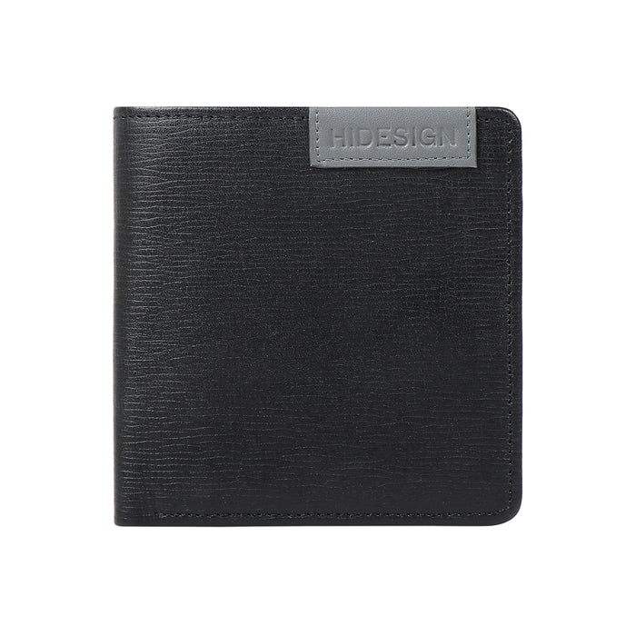 Ee Uranus W3  Black Leather Bi-Fold Wallet