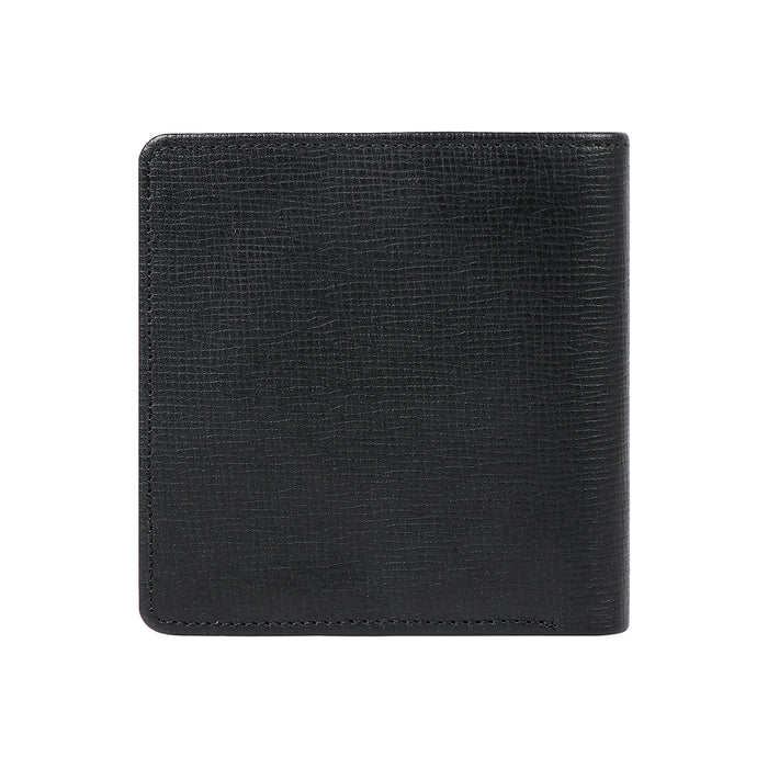Ee Uranus W3  Black Leather Bi-Fold Wallet