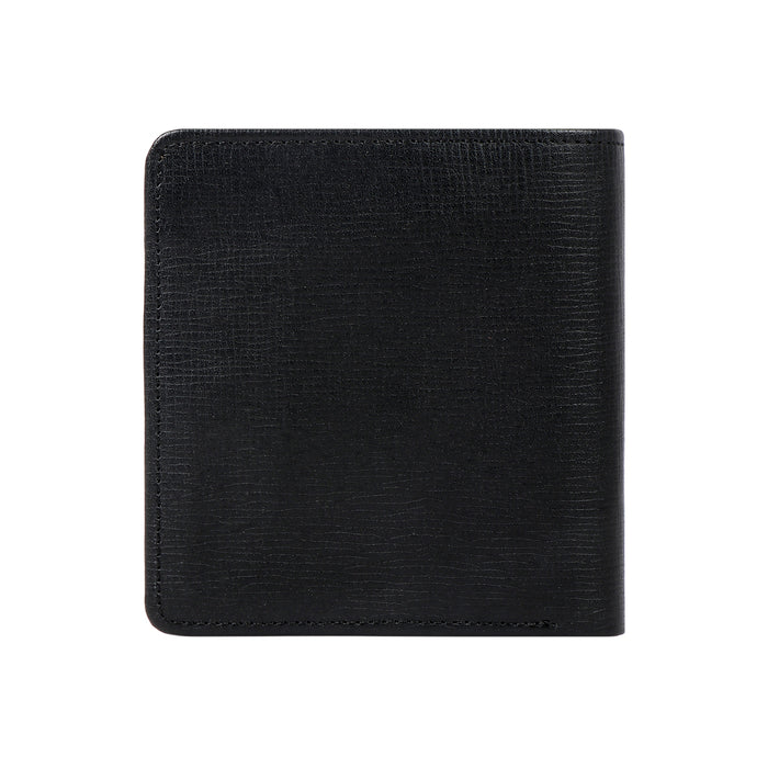 Ee Uranus W3  Black Leather Bi-Fold Wallet