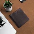 Ee Uranus W3  Brown Leather Bi-Fold Wallet