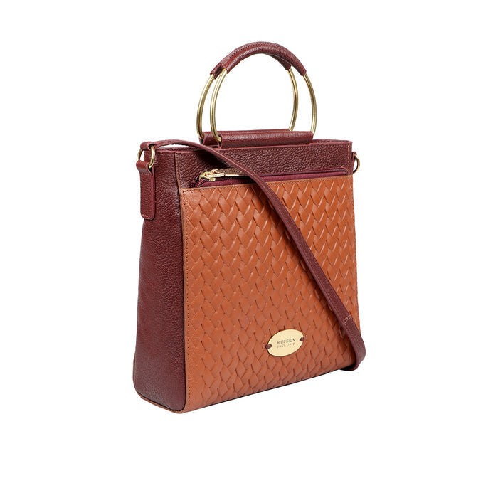 Ee Viola 01 Tan Leather Satchel