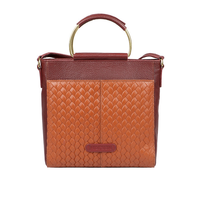 Ee Viola 01 Tan Leather Satchel