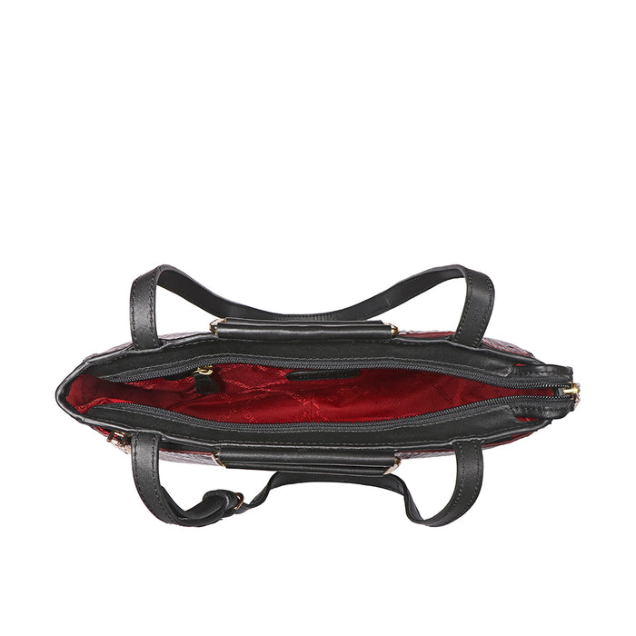 Ee Viola 02 Red Leather Sling Bag