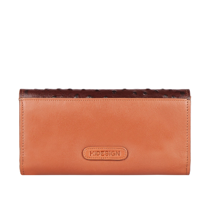 Ee Virgo W1-M Brown Leather Trifold Wallet
