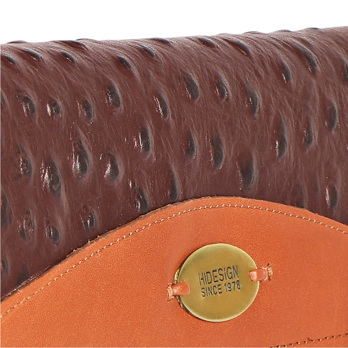 Ee Virgo W1-M Brown Leather Trifold Wallet