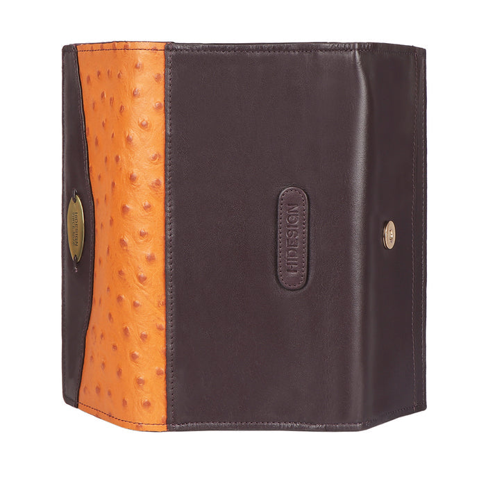 Ee Virgo W1-M Tan Leather Trifold Wallet