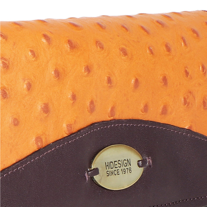 Ee Virgo W1-M Tan Leather Trifold Wallet