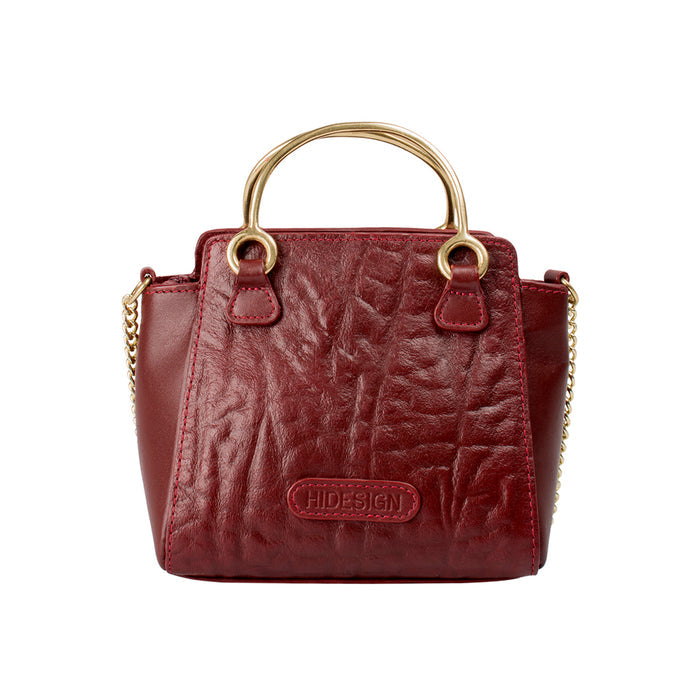 Ee Wanda Marsala Leather Mini Bag