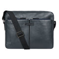 Ee Xavi 01 Blue Leather  Crossbody