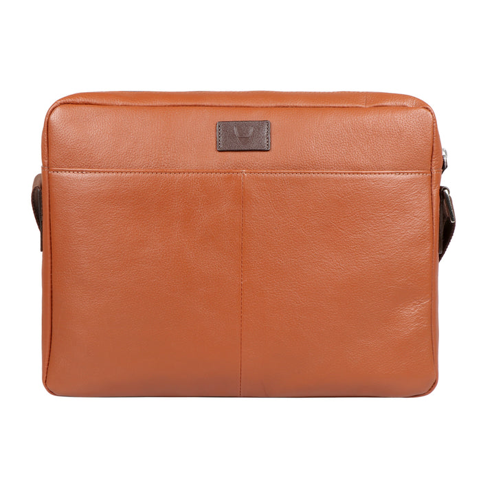Ee Xavi 01 Tan Leather  Crossbody