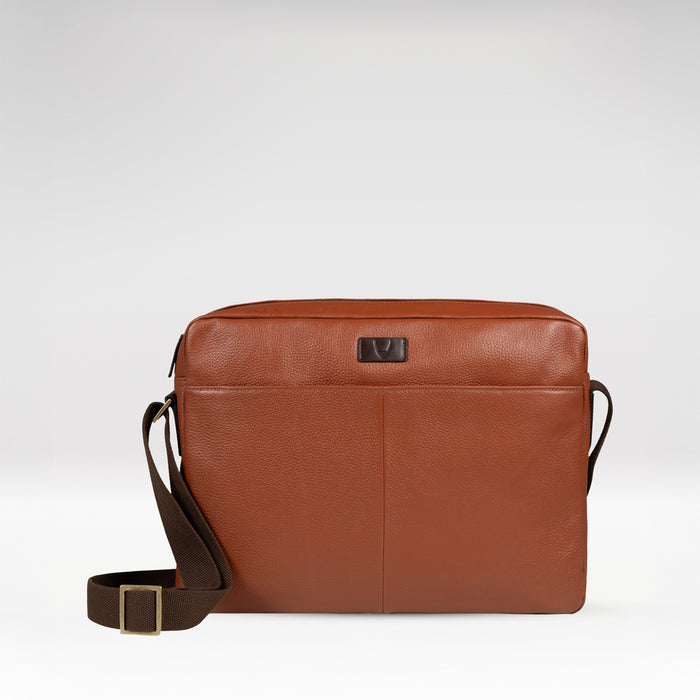 Ee Zidane 01 Tan Leather  Crossbody