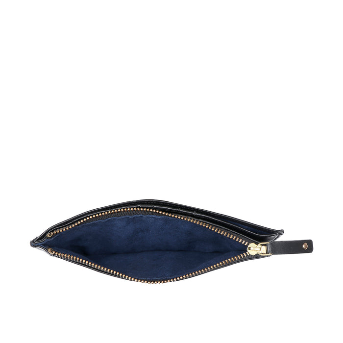Eijo W1 Black Leather Bi-Fold Wallet