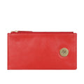 Eijo W1 Red Leather Bi-Fold Wallet