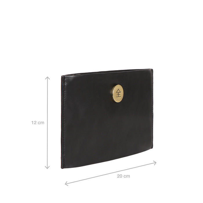 Eijo W2 Black Leather Pouch