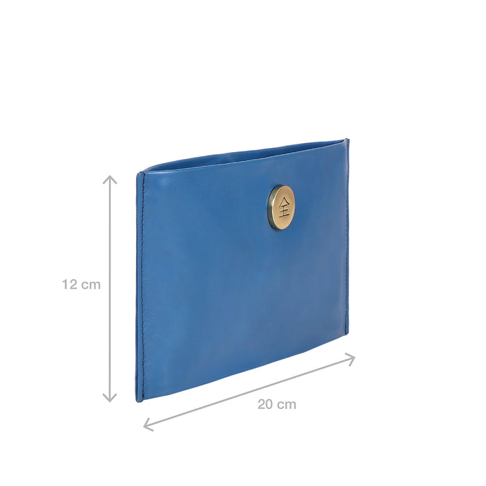 Eijo W2 Blue Leather Pouch