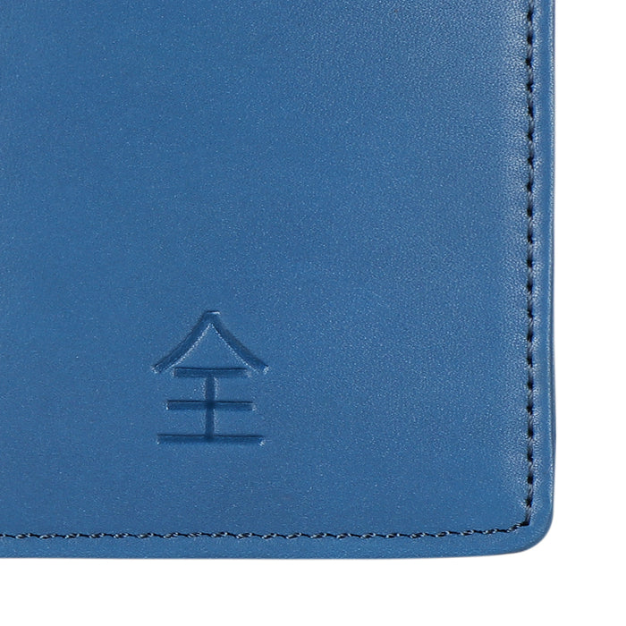 Eijo W5 Blue Leather Card Holder