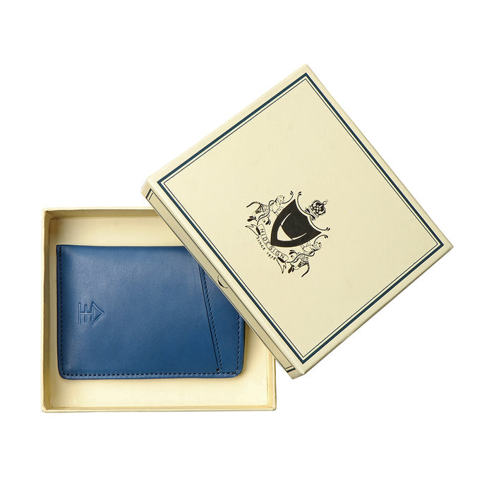 Eijo W5 Blue Leather Card Holder