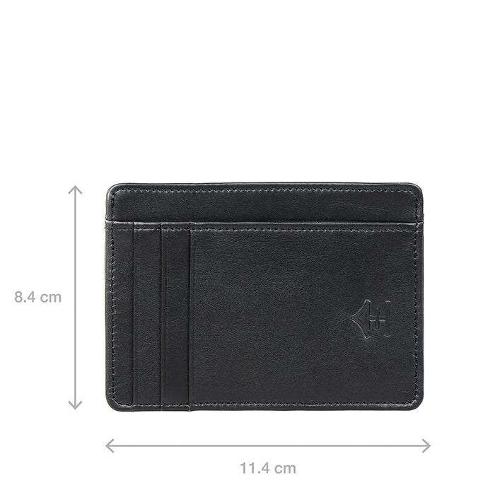 Eijo W6 Black Leather Card Holder
