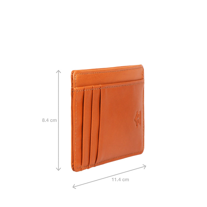 Eijo W6 Orange Leather Card Holder